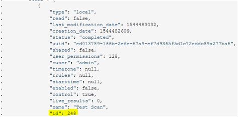 Use the Nessus API to Export a Scan .
